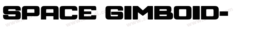 Space Gimboid字体转换